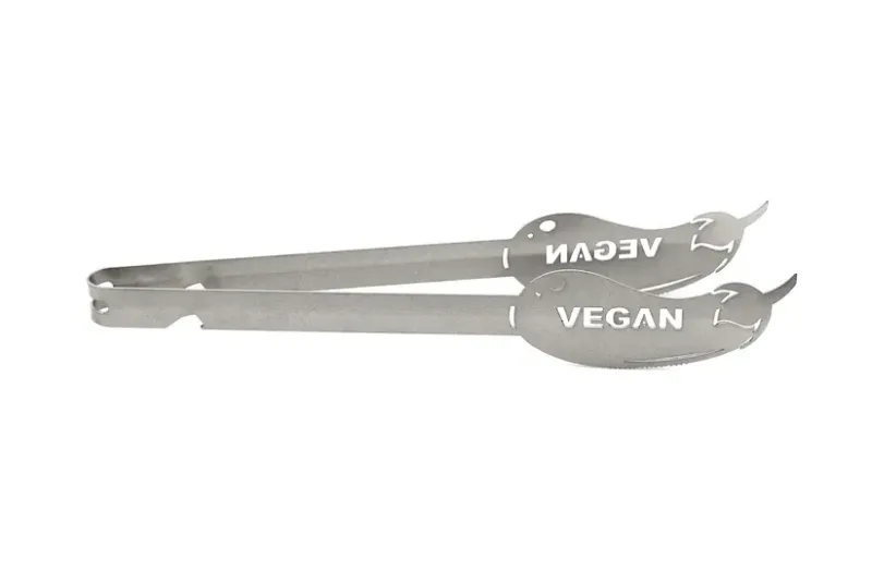 Grillzange Aubergine Vegan – Grillzange aus Edelstahl für Veganer und Gemüsefans ? Grillzange Aubergine Vegan – Grillzange aus Edelstahl für Veganer und Gemüsefans ?