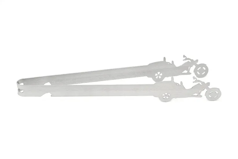 Grillzange Motiv Trike – Edelstahl Grillzange für Trike- & Motorradfans ?