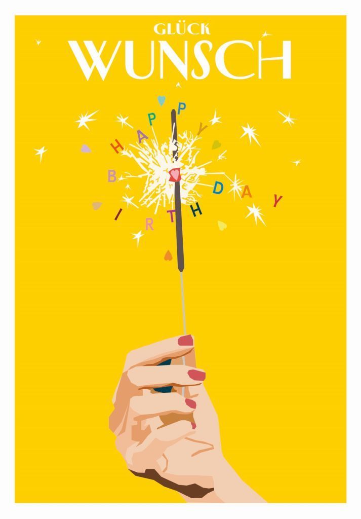 Grußkarte Glückwunsch Wunderkerze – Doppelkarte für Geburtstag & besondere Anlässe ✨ Grußkarte Glückwunsch Wunderkerze – Doppelkarte für Geburtstag & besondere Anlässe ✨