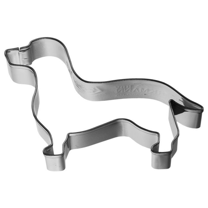 Ausstechform | Dackel – 7 cm Edelstahl-Ausstecher für Hunde-Plätzchen ? Ausstechform | Dackel – 7 cm Edelstahl-Ausstecher für Hunde-Plätzchen ?