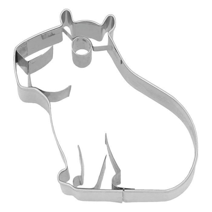 Ausstechform Capybara | 6,5 cm – Edelstahl-Ausstecher mit Innenprägung für Plätzchen ? Ausstechform Capybara | 6,5 cm – Edelstahl-Ausstecher mit Innenprägung für Plätzchen ?