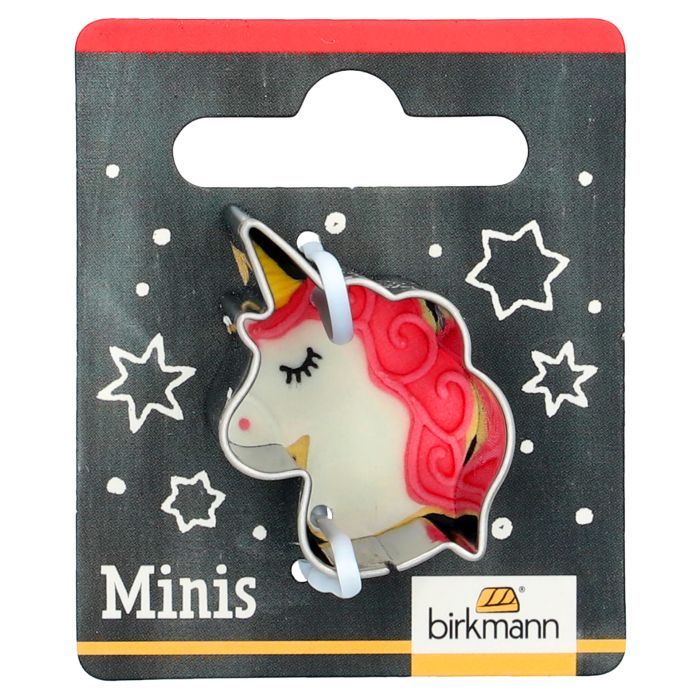MINI-AUSSTECHFORM EINHORN EDELSTAHL | 3 CM – Mini-Plätzchenausstecher für Kekse & Verzierungen ? MINI-AUSSTECHFORM EINHORN EDELSTAHL | 3 CM – Mini-Plätzchenausstecher für Kekse & Verzierungen ?