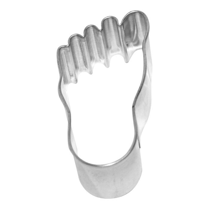 Plätzchen-Ausstechform Käsefuß 6 cm – Fuß Ausstecher aus Edelstahl für Kekse & herzhafte Snacks ? Plätzchen-Ausstechform Käsefuß 6 cm – Fuß Ausstecher aus Edelstahl für Kekse & herzhafte Snacks ?