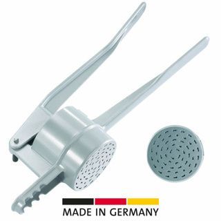 Spätzle-/Kartoffelpresse »Spätzlechef«, Spätzleloch – Spätzlepresse aus Aluminium Made in Germany ? Spätzle-/Kartoffelpresse »Spätzlechef«, Spätzleloch – Spätzlepresse aus Aluminium Made in Germany ?