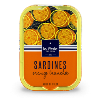 Sardinen in Rapsöl mit frischer Orange – Französische Sardinen mit 10 % Orange ? Sardinen in Rapsöl mit frischer Orange – Französische Sardinen mit 10 % Orange ?
