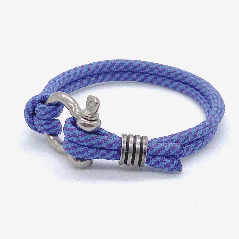 Blue &amp; Purple Skipper Bracelet