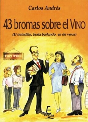 Libro 43 Bromas sobre el vino