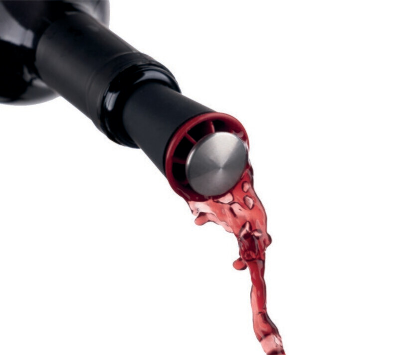Tapón aireador oxigenador vino dropstop®