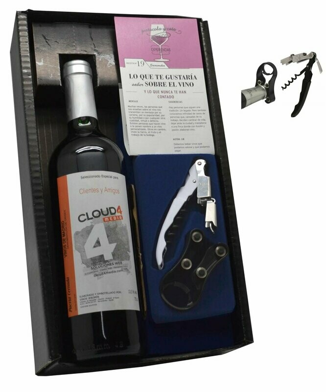 Estuche Premium Negramoll personalizado