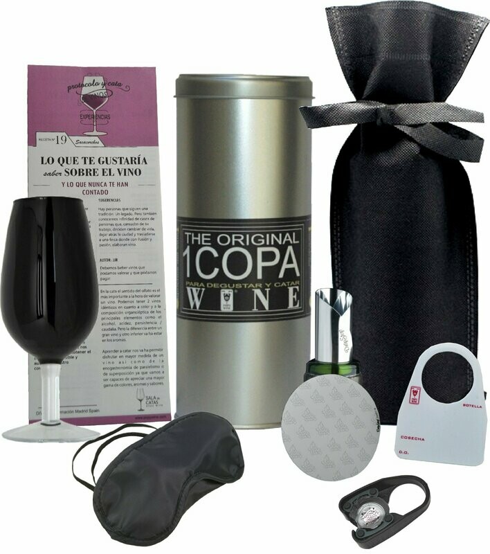 Set de cata a ciega Individual Cristal