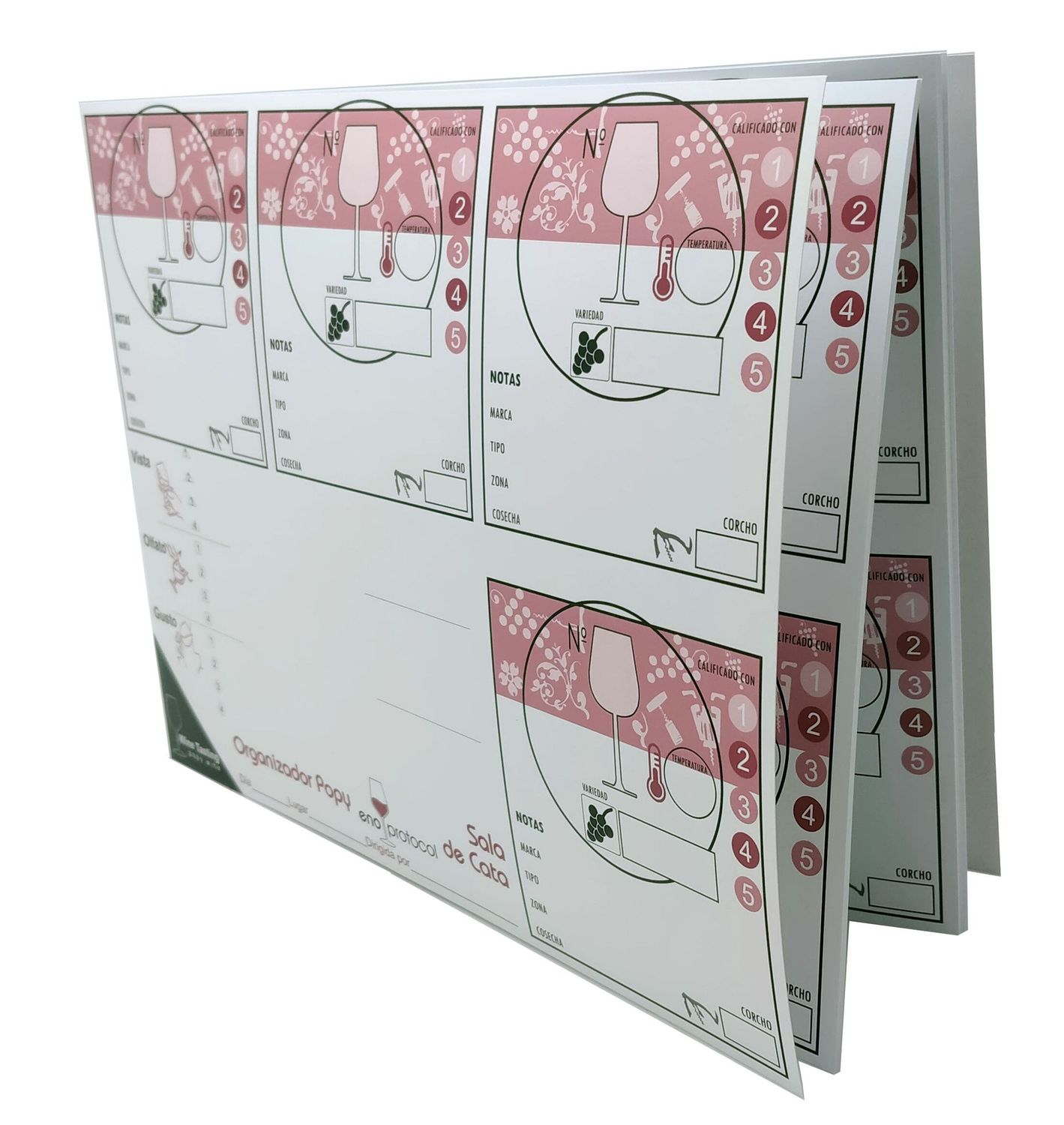 Cuaderno de Manteles de Cata
