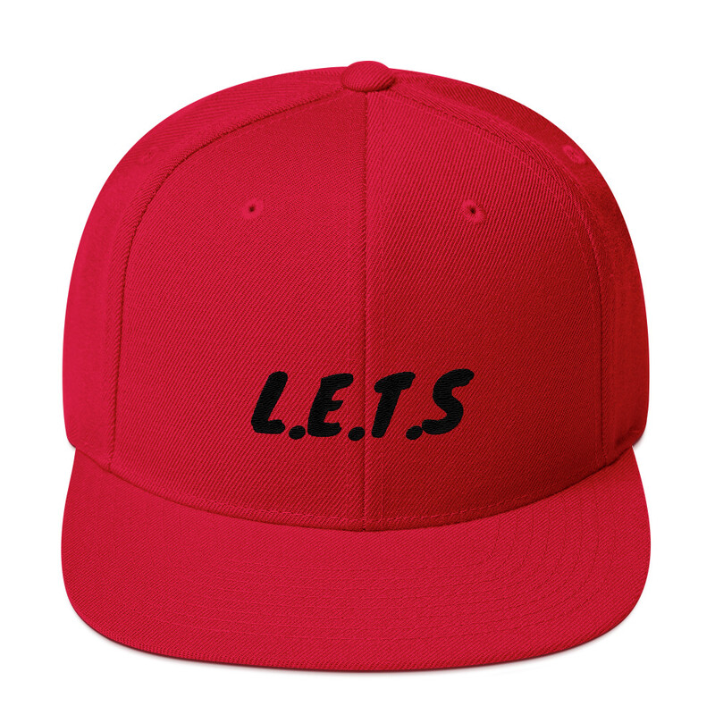 L.E.T.S  BASEBALL HATS.