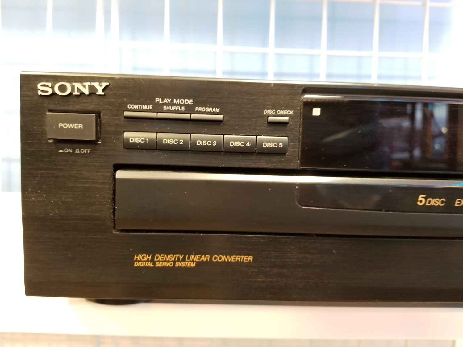 Sony CDP-C365 5-Disc Exchange System Compact Disc Player - No Remote