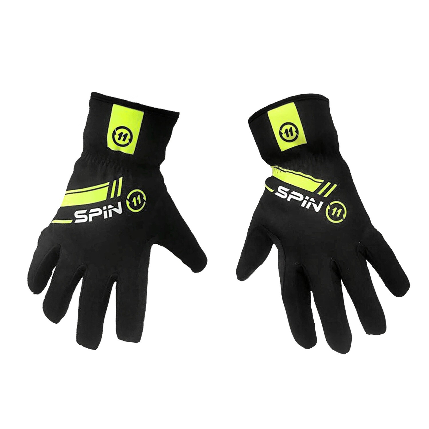 Winter gloves black/fluo
