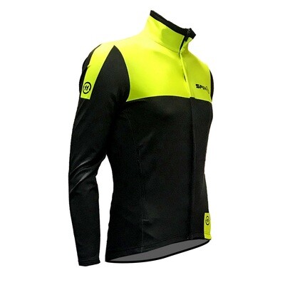 Aquatek jacket - black/fluo yellow