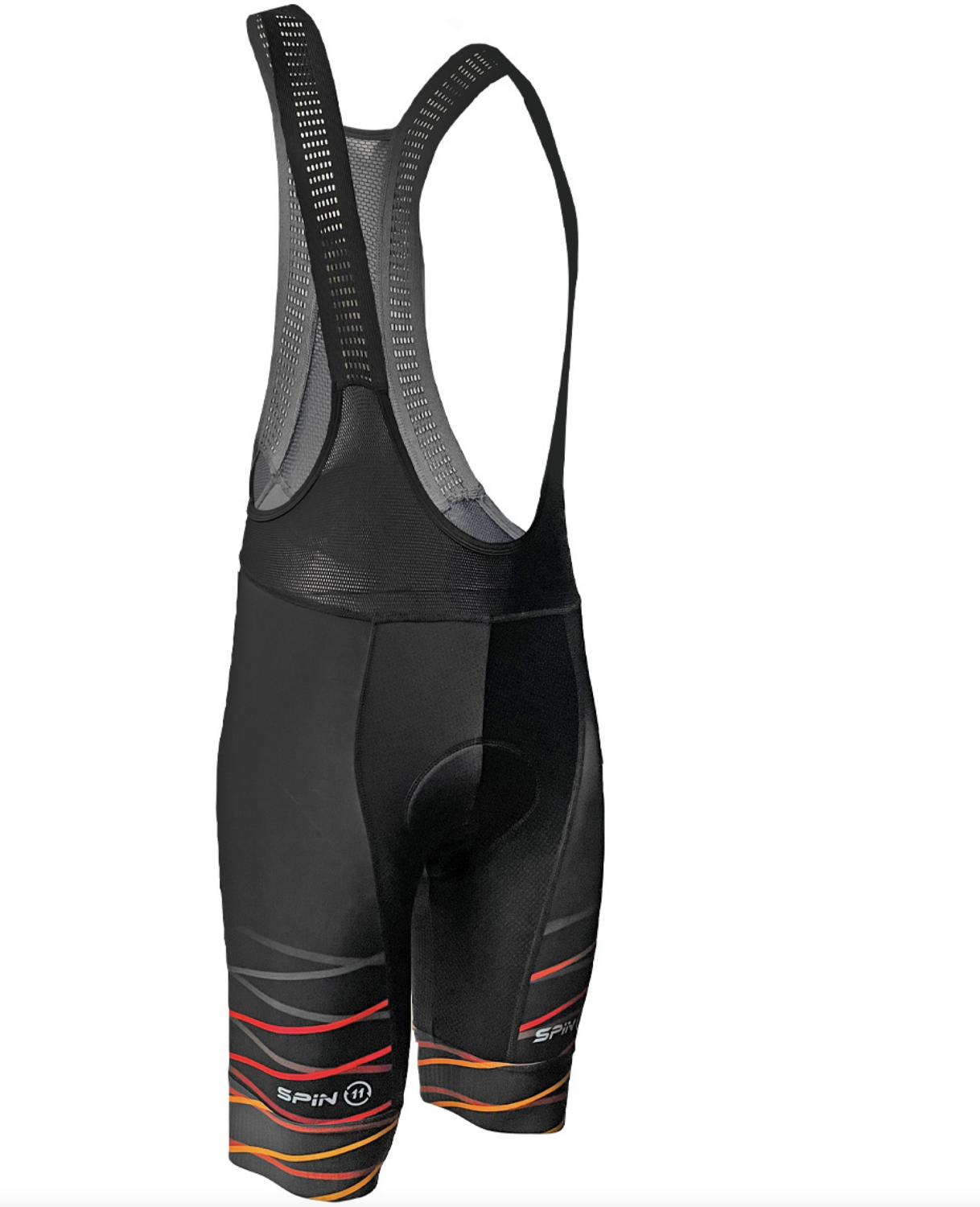 S+ pro 7 Bib shorts black / rainbow