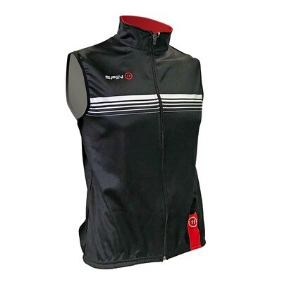 Clearance - Gilet black/red/white