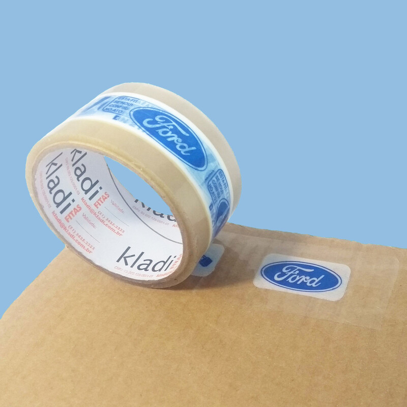 FITA ADESIVA 24 MM X 100 PERSONALIZADA 144 UNIDADES