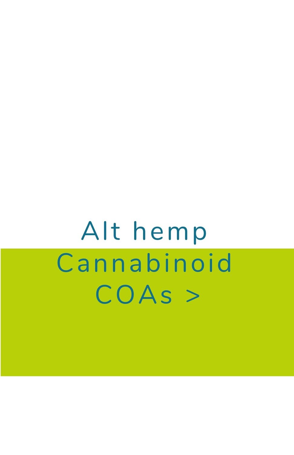 COA&#39;s for retail stores