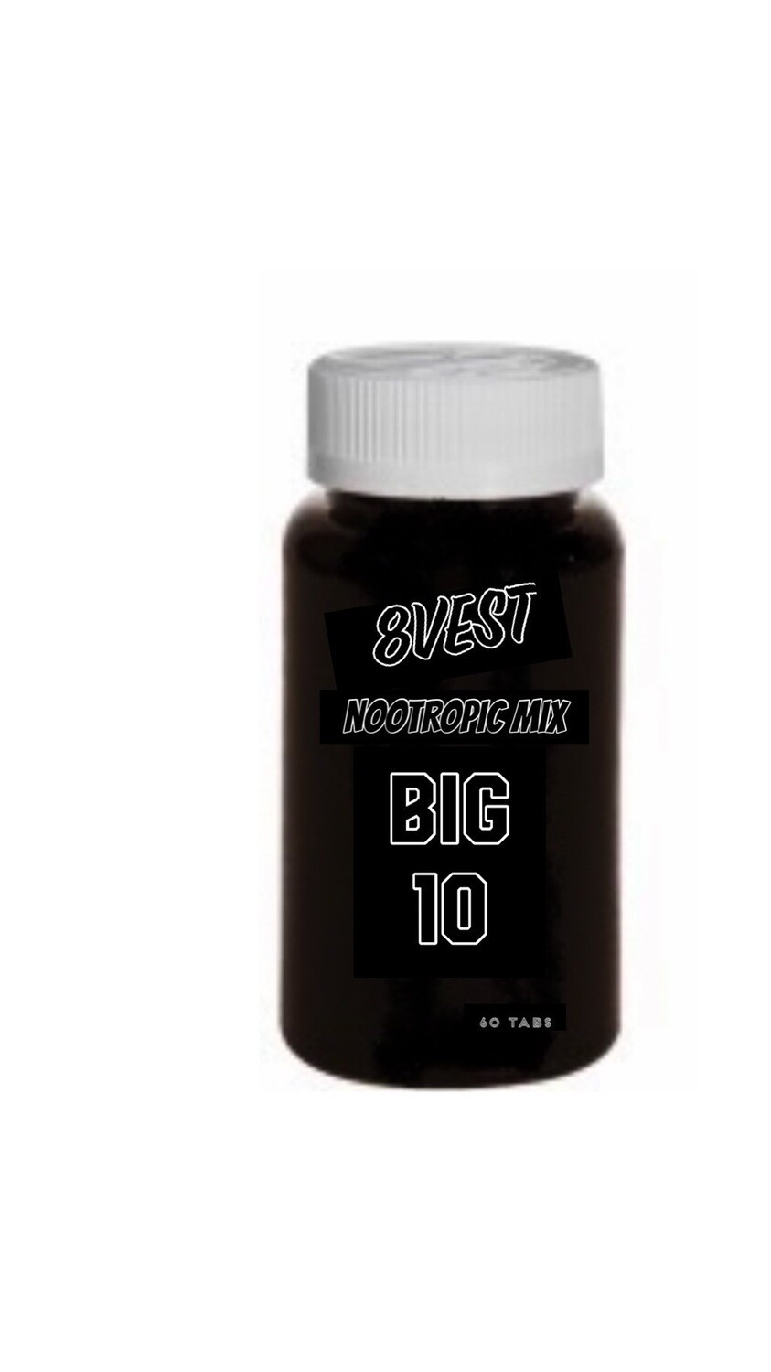 10  Stack BIG Nootropic Mix