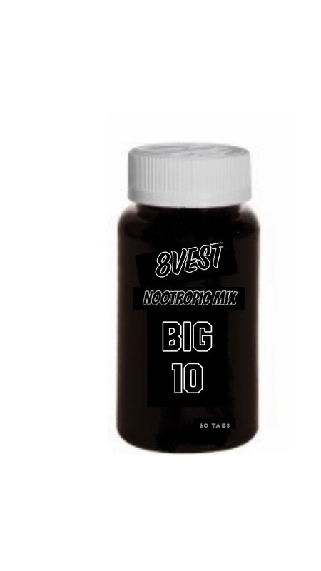 10  Stack BIG Nootropic Mix
