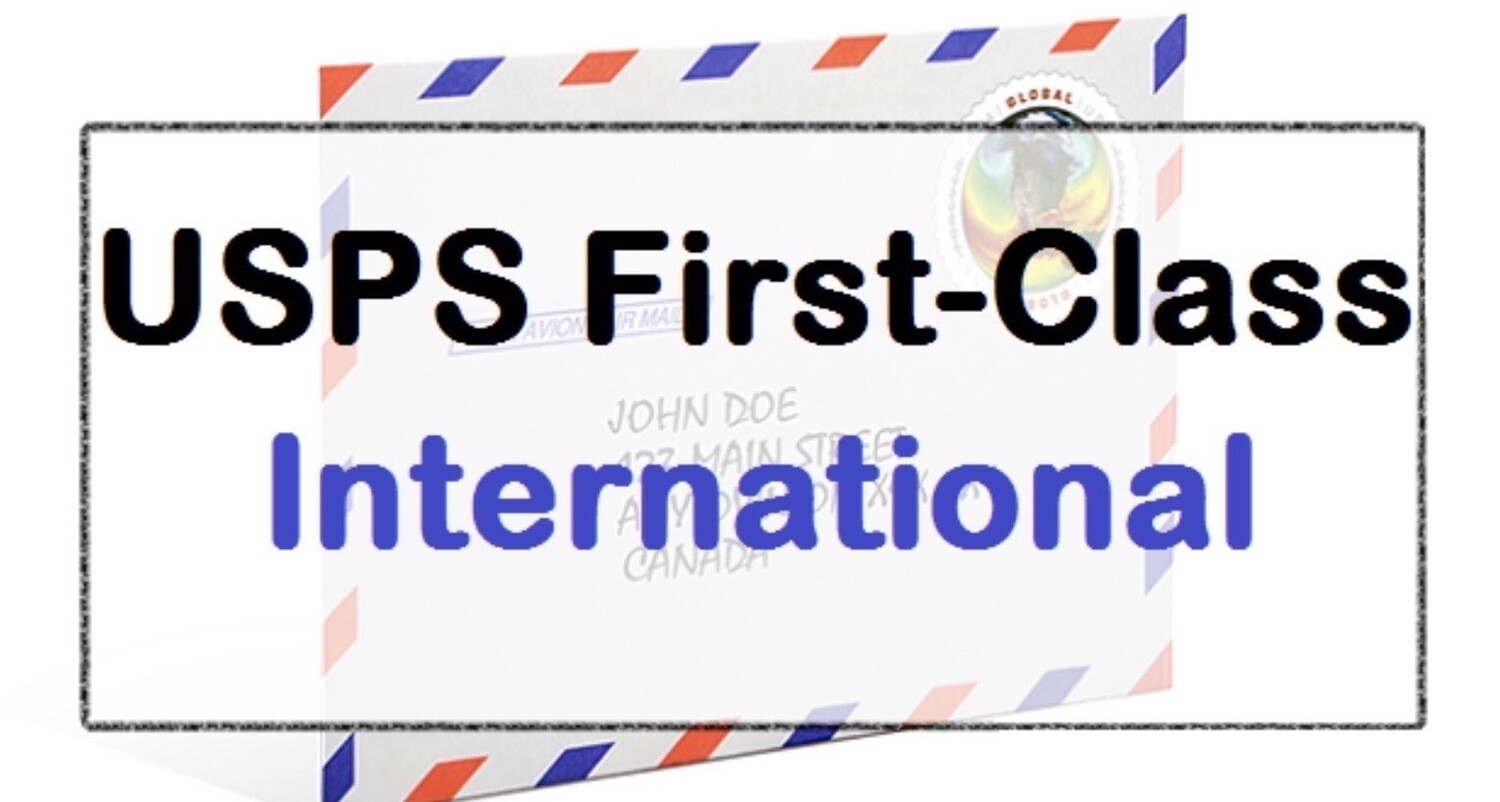 !! INTERNATIONAL SHIPPING !!