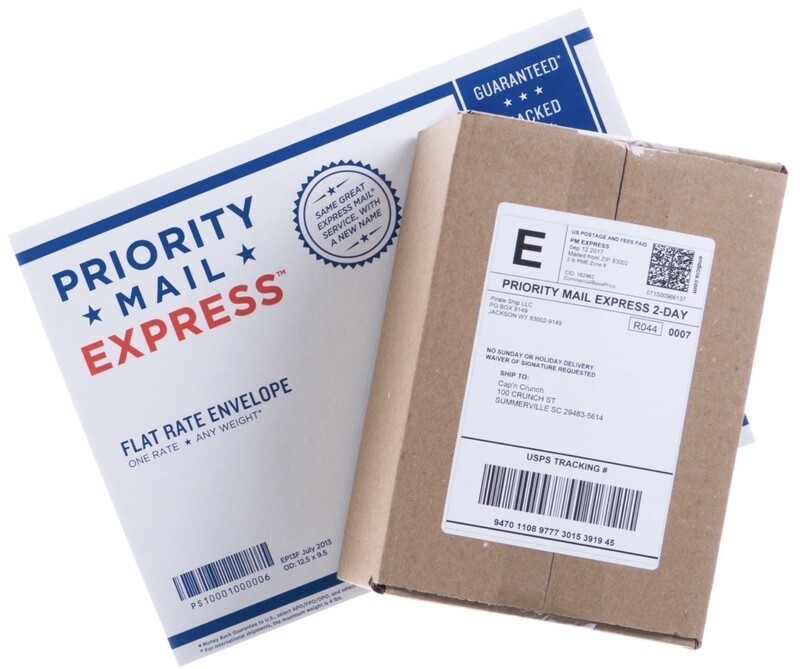 !! EXPRESS USPS© MAIL OPTION !!