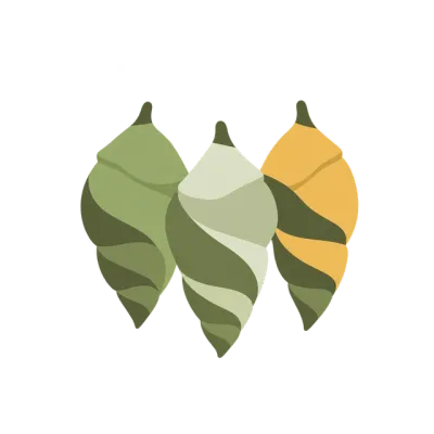 Schmetterlingspuppen