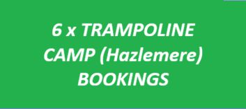 Holiday Camp: 6 x Hazlemere Tramp Camp 2026