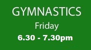 Friday 6.30 - 7.30pm GYMNASTICS Summer Term 2026
