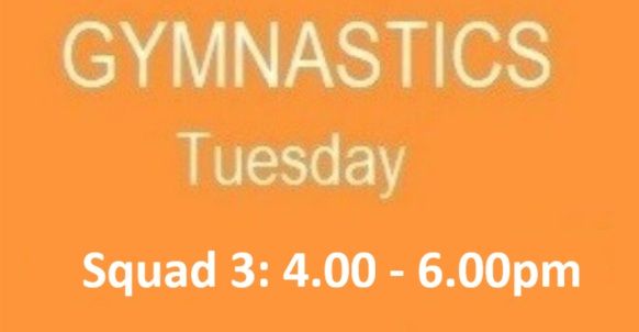 Tuesday 4.00 - 6.00pm SQUAD 3  Summer Term 2026