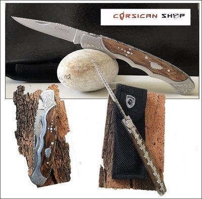 COUTEAU CORSE, manche finement decoré