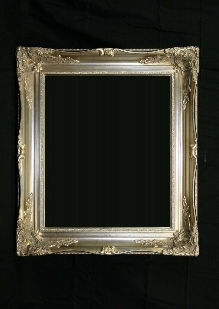 Ornate Frame 06 - Silver 41x51cm Patina