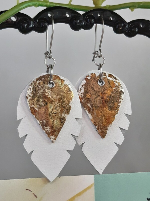 Leather Earrings - CLASSIC COLLECTION