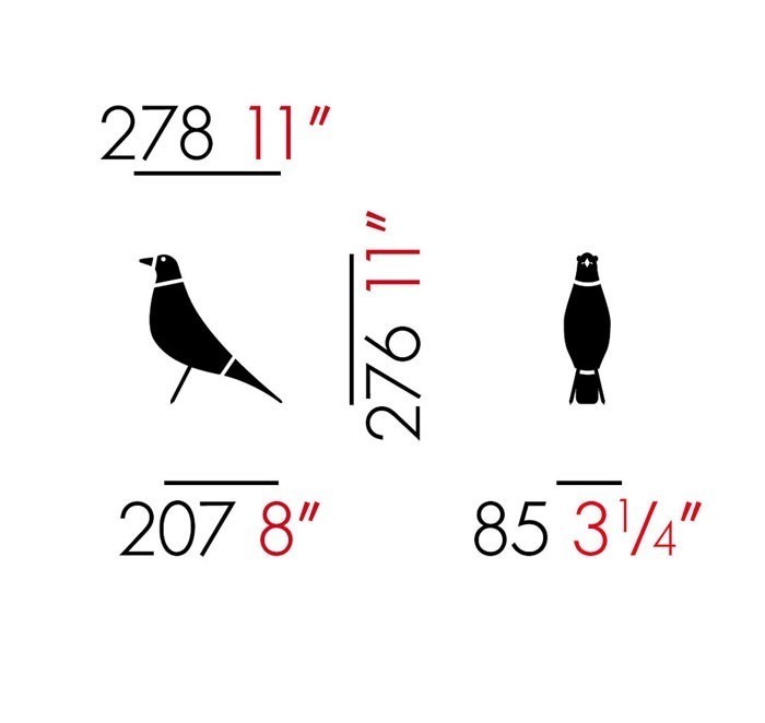 Vitra Eames House Bird