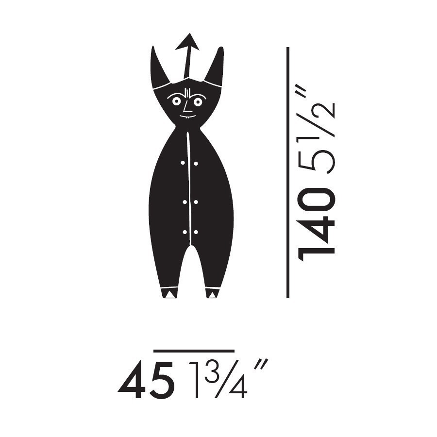 Vitra Alexander Girard Wooden Doll Little Devil