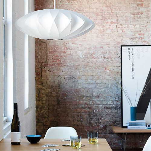 Herman Miller® Nelson® Crisscross Saucer Suspension Lamp