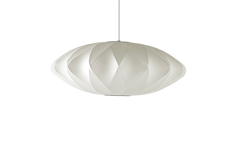 Herman Miller® Nelson® Crisscross Saucer Suspension Lamp, Size: Small