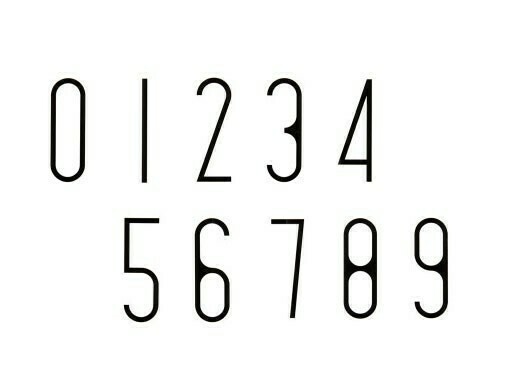 LIXHT House Numbers