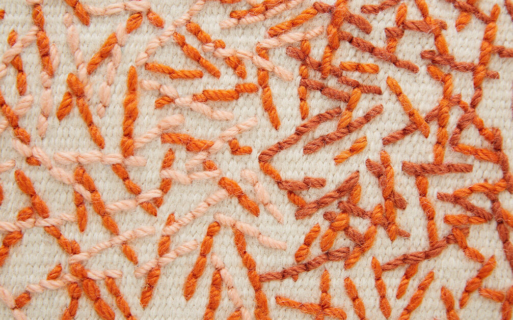 GAN Backstitch Rug