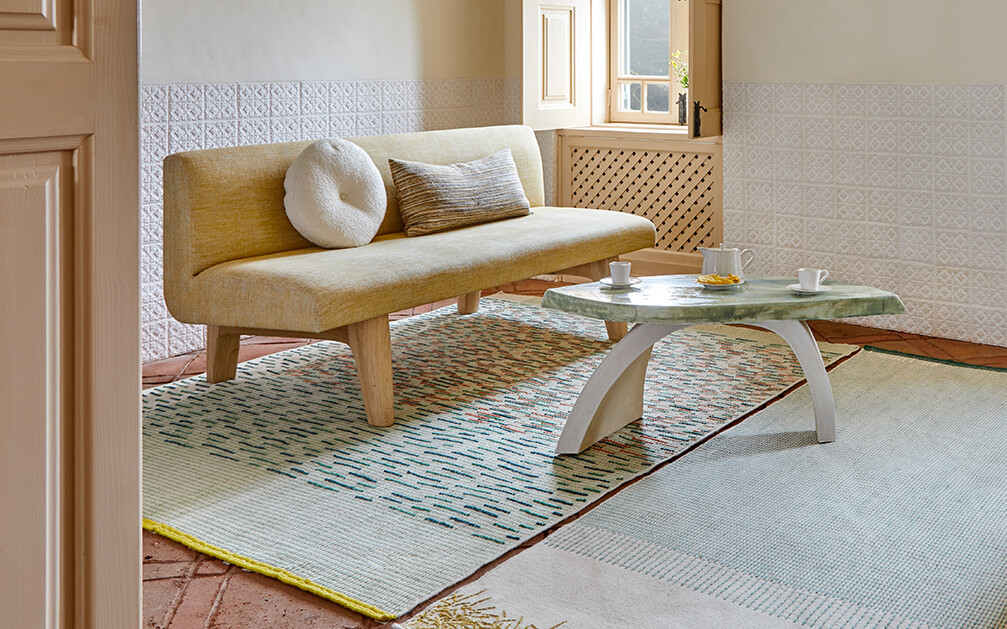GAN Backstitch Rug