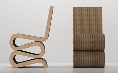 Vitra Wiggle Side Chair