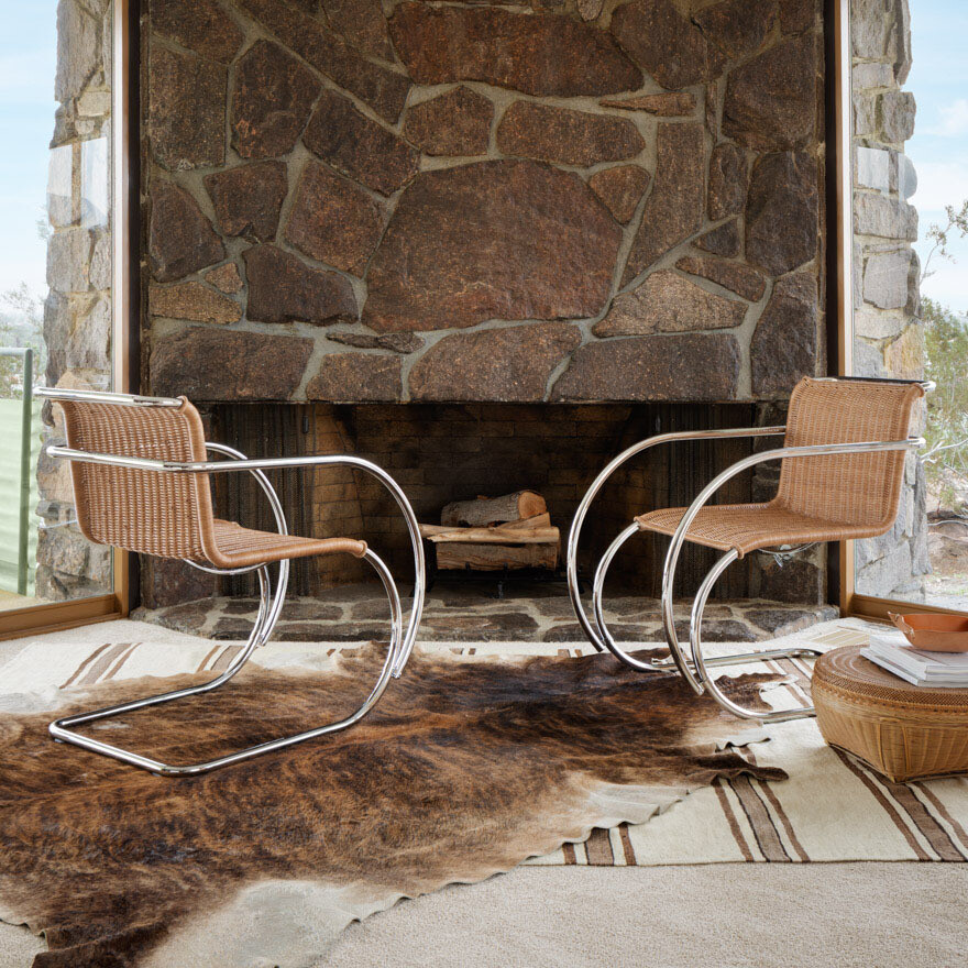 Knoll MR Chair - Rattan
