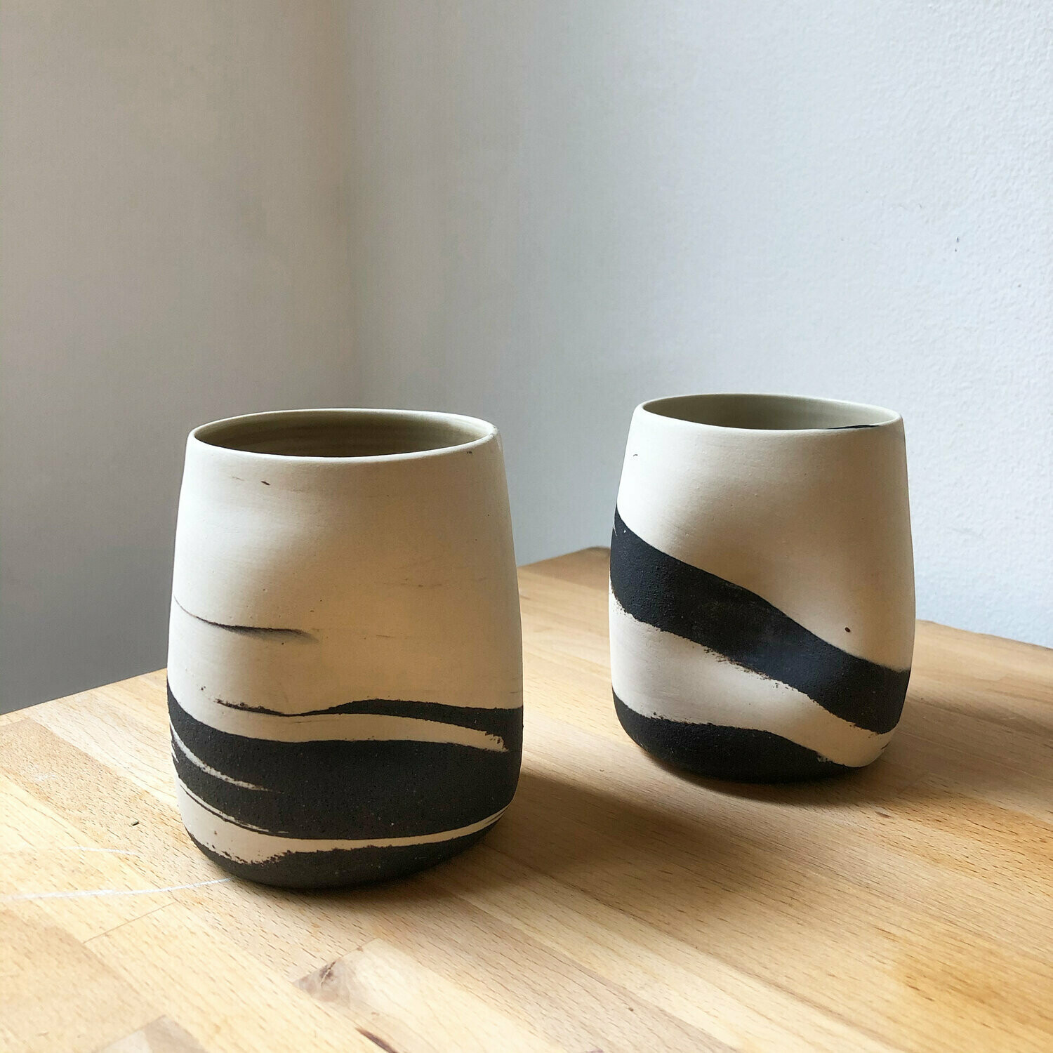Large Dimple Cup - Zebra
