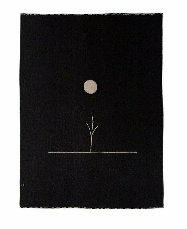 Blacksaw Midnight Sun Reversible Throw