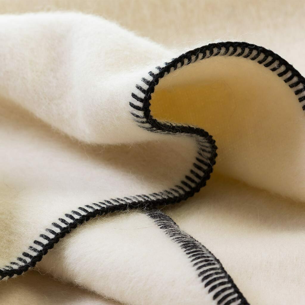 Blacksaw The Siempre Recycled Blanket - Speakeasy Ivory