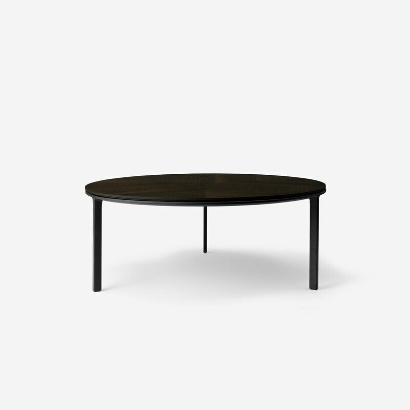 Vipp Coffee table Ø90, Finish: Dark Oak