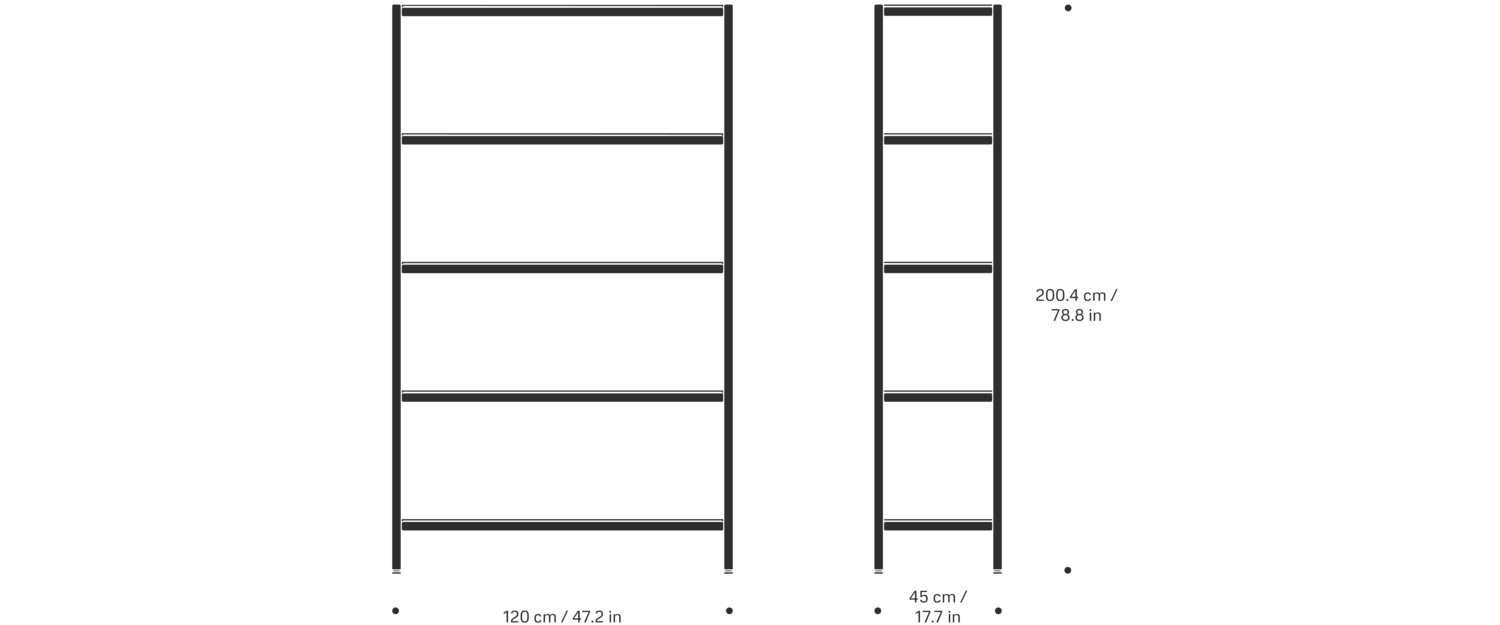 Vipp Rack, tall