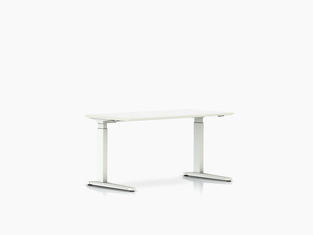 Herman Miller Renew™ Sit-to-Stand Table Rectangular C-Foot