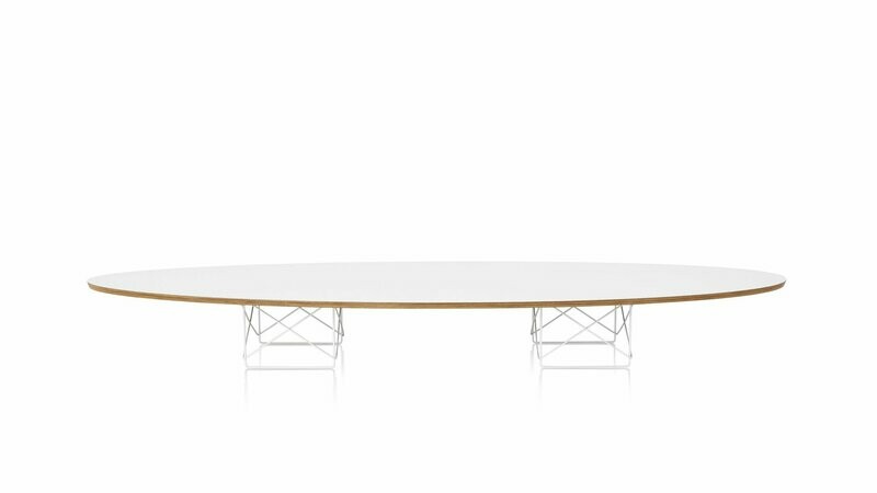 Herman Miller Eames® Wire Base Elliptical Table Herman Miller Eames® Wire Base Elliptical Table